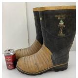 Paire de bottes de pluie à caps d'acier, 11 US