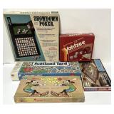 5 jeux de société, vintages