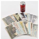 Lot de cartes postales antiques