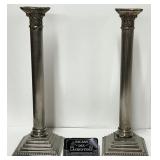Chandeliers Godinger, plaqués argent,