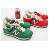 2 paires de souliers New Balance 574,