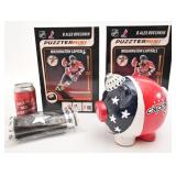 Lot d'articles de hockey des Capitals