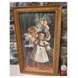 Cadre antique, 16.5'' x 28''