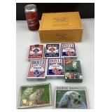 Lot de jeux, dont cartes neuves