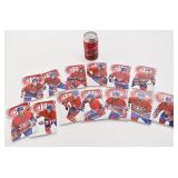 13 cartes des Canadiens, 2005-06, format carte