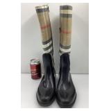 Bottes de pluie doublées, grandeur 39