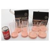 2 ensembles de verres Cameleon, en acrylique,