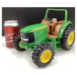 *Jouet tracteur John Deere, plastique et métal
