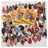 Collection Poupées du monde, cartables,