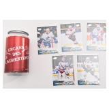 5 cartes de hockey Upper Deck Series 2,