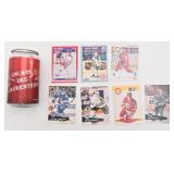 Lot de cartes de hockey rookies