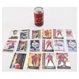Cartes de hockey d'anciens joueurs des Canadiens