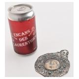 Ancien petit cadre religieux, en argent 800