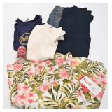 4 vêtements neufs, femme, et chandail