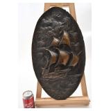 Plaque Mayflower 1620, lourde