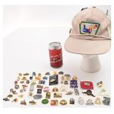 Épinglettes de collection, avec casquette
