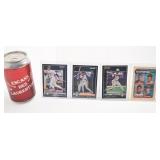 4 cartes de baseball rookies, Pinnacle Score