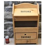 Boîte à patates et à oignons