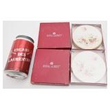 Ensemble de 8 sous-verres Royal Albert, neufs
