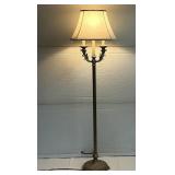 *Lampe sur pied Berma, en métal non