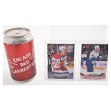 2 cartes de hockey Upper Deck Young Guns,