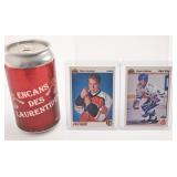 2 cartes de hockey Upper Deck, rookie, Peter