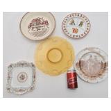 5 assiettes, dont Tiffany & Co et Limoges
