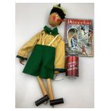Lot Pinocchio, pantin et livre