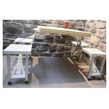 Table de pique-nique transportable, en plastique