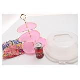 Cloche ï¿½ gï¿½teau, prï¿½sentoir ï¿½ cupcakes et
