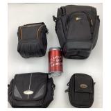4 ï¿½tuis pour appareils photo