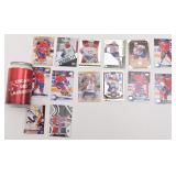 Lot de cartes de hockey d'anciens joueurs