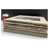 Lot de vinyles 33 tours / RPM, dont Cheap Trick