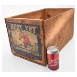 Caisse en bois Canadian Apples,