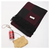 Foulard en Pashmina et bourse vintage