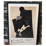 Affiche encadrï¿½e La femme guitare, exposition