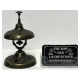 Cloche de magasin gï¿½nï¿½ral, en laiton
