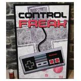 Cadre Control Freak / NES, 25'' x 37''
