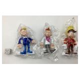 3 figurines de collection neuves, Snack,