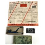 Ancienne pince ï¿½ sciotte, avec instructions et