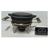 Casserole Pyrex Terra, #472, avec support, brï¿½leur