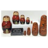 2 poupï¿½es russes, RCMP et Parc Safari, modï¿½les