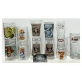 12 verres de collection, vintage
