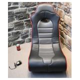 Chaise de sol de gamer, bluetooth, fonctionnelle