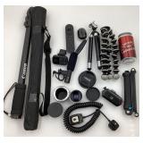 Lot d'accessoires pour appareils photo