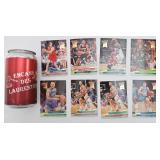 8 cartes de basketball Ultra Fleer rookie,