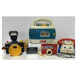 4 jouets Fisher-Price, vintage