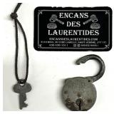 Ancien cadenas Yale Junior, fonctionnel