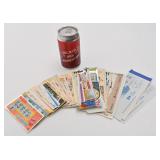 Lot de billets de loteties des annï¿½es '70 et '80