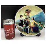 Assiette de collection La Vendange de Goya